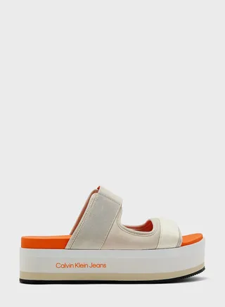 Flatform Webbing Sandals