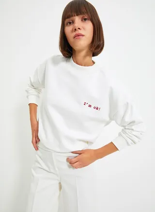 Embroidered Sweatshirt
