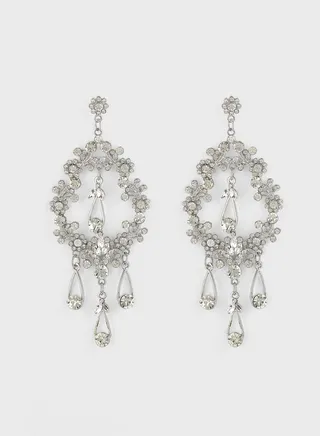 Klaudia Rhinestone Earrins