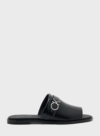 Almond Slide Sandals