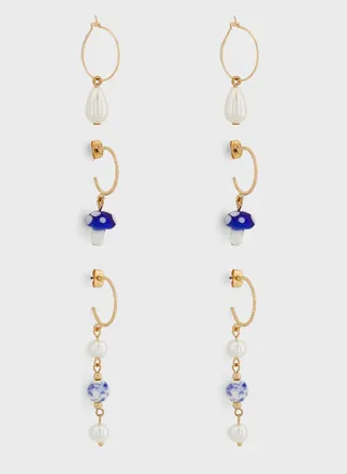 Kora 3-Pack Earrings Set