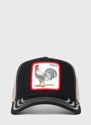 The Cock Curved Peak Caps