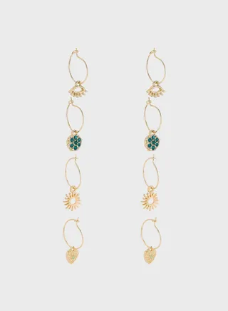 Helene 4-Pack Earrings Set