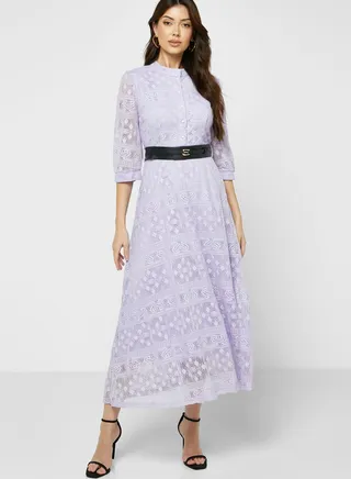 A-Line Lace Dress