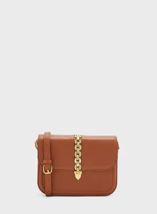 Flap Over Crossbody Bag
