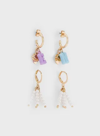 Jasmin 2-Pack Earrings Set