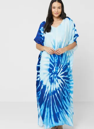 Printed Beach Coverup