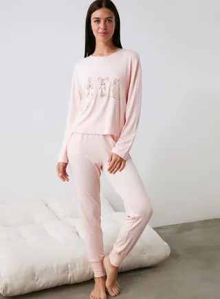 Graphic T-Shirt & Pyjama Set
