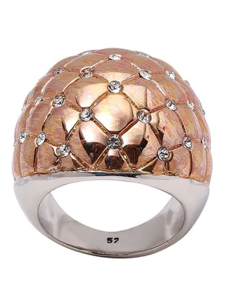 Stainless Steel Studded Ring