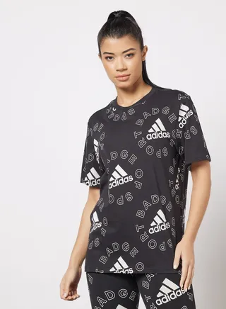 Essentials Logo All-Over Print T-Shirt