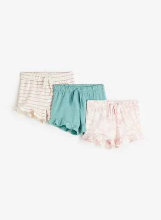 Kids 3 Pack Assorted Shorts