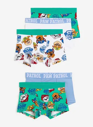 Kids 5 Pack Assorted Boxers