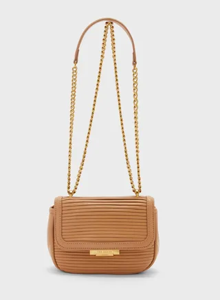 Pyahley Statement T Plisse Mini Crossbody Bag