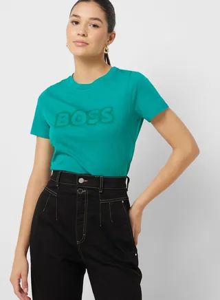 Crew Neck Logo T-Shirt