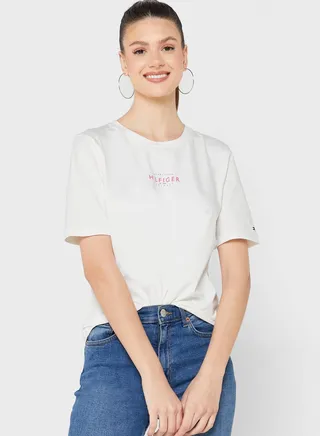 Crew Neck Logo T-Shirt