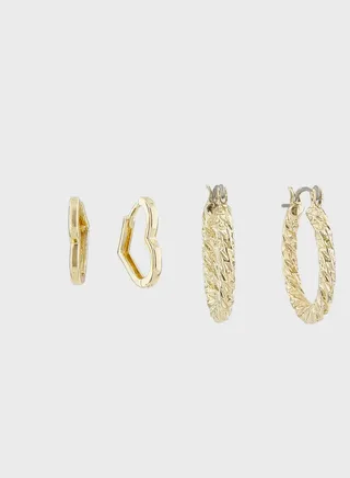 Lydia 2 Pack Earrings