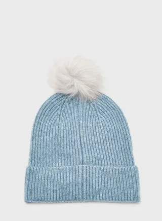 Onlkenni Pompom Beanie