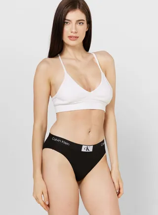 Logo Band Bikini Bottom