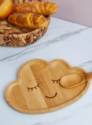 Bamboo Cloud Plate