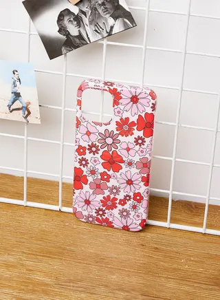 Retro Flowers Iphone 12 / 12 Pro Case