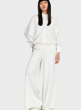 High Waist Wide Leg Pants