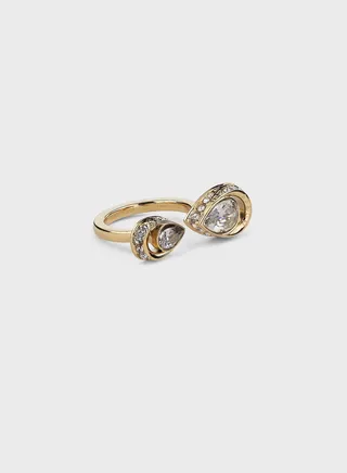 Crystal Drop Ring