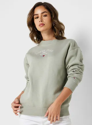 Graphic Crew Neck Sweatshirt