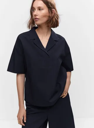 Collar Detail Shirt