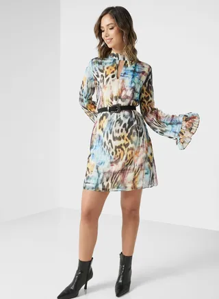 Animal Print Dress