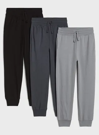 Kids 3 Pack Essential Sweatpants