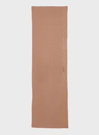Embellished Arabic Design Hijab Long Scarf