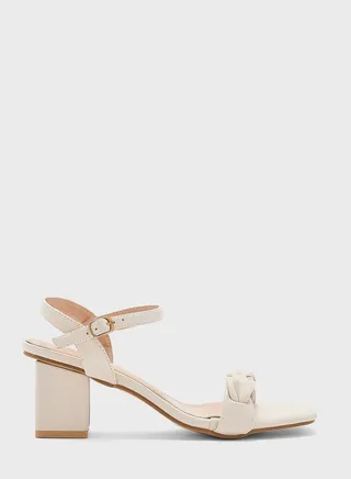 Braided Back Strap Sandals