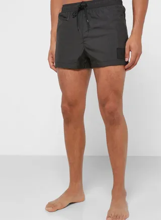 Logo Print Swim Shorts