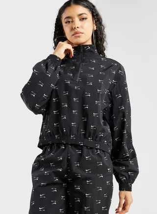 Nsw Air Aop Woven Cropped Jacket