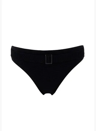 Belt Detailed Bikini Bottoms