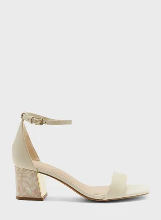 Jennifer Mid Heel Sandals