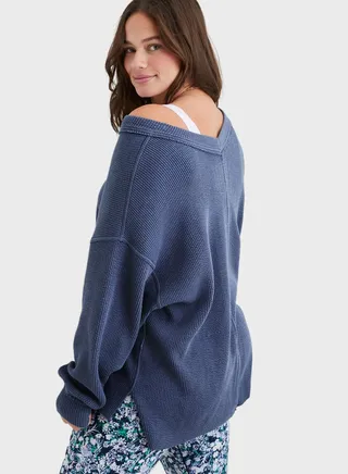 V-Neck Sweatshirt