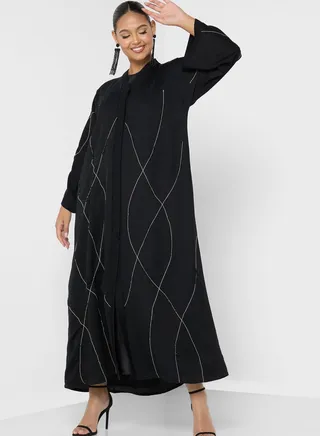 Flared Sleeve Abaya