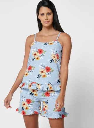 Shirt With Full Length Pyjama Set