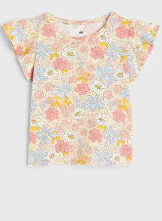 Kids Floral Print Top