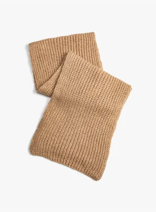 Rib-Knit Scarf