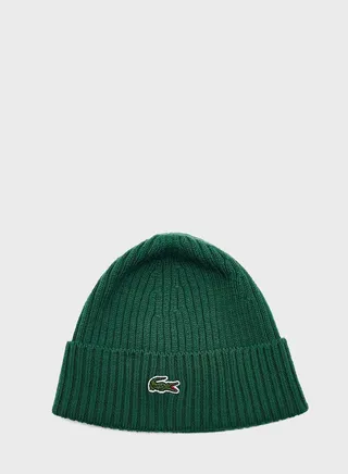 Logo Printed Knitted Cap