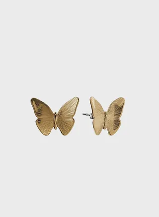 Sterling Butterfly Earrings
