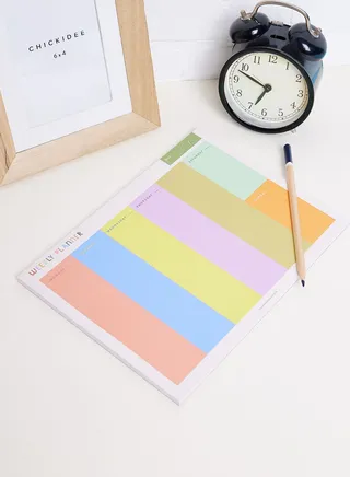 Rainbow Wave 'To Do' List Pad