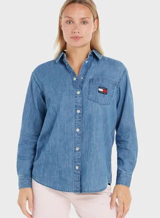 Button Down Boyfriend Shirt