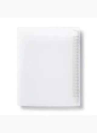 Polypropylene Binder , 20 rings , A5