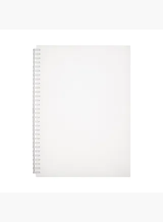 Polypropylene Cover For Loose Leaf Papers, A4