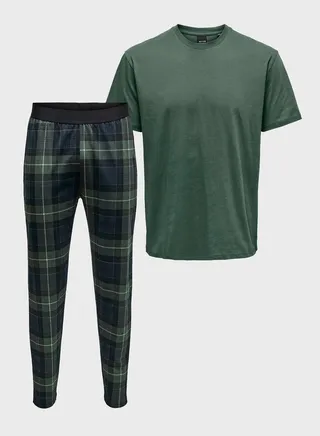 Checked Pyjama Set