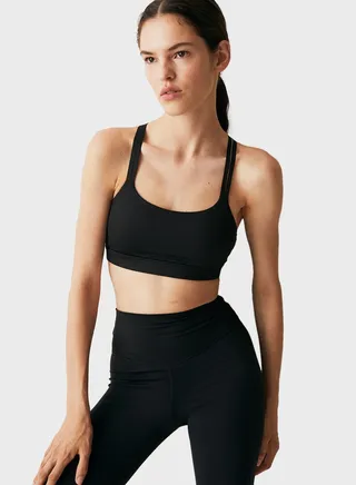 Strappy Knitted Bra