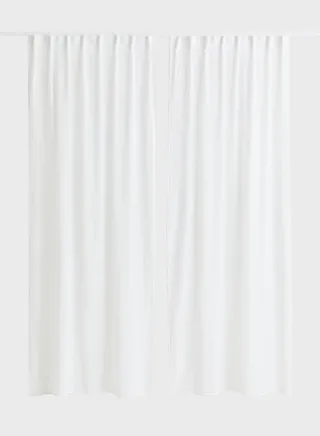 2-Pack Multiway Linen-Blend Curtains-120X250